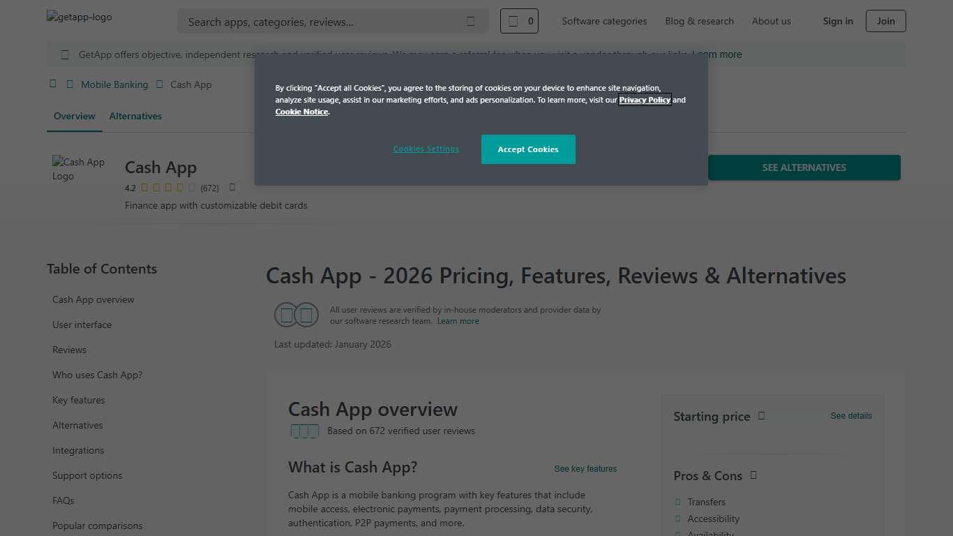 Cash App 2026 Pricing, Features, Reviews & Alternatives GetApp