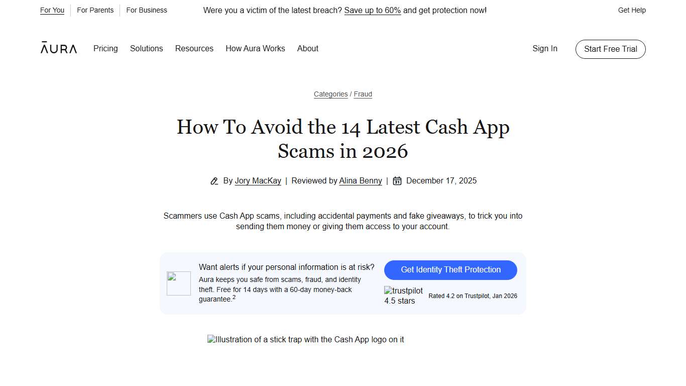 How To Avoid the 14 Latest Cash App Scams in 2026