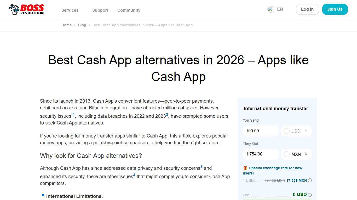 Best Cash App alternatives [2026] – Apps like Cash App